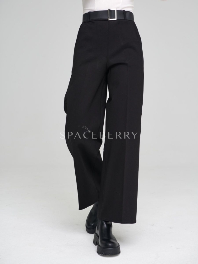 Женские широкие брюки, штаны классика